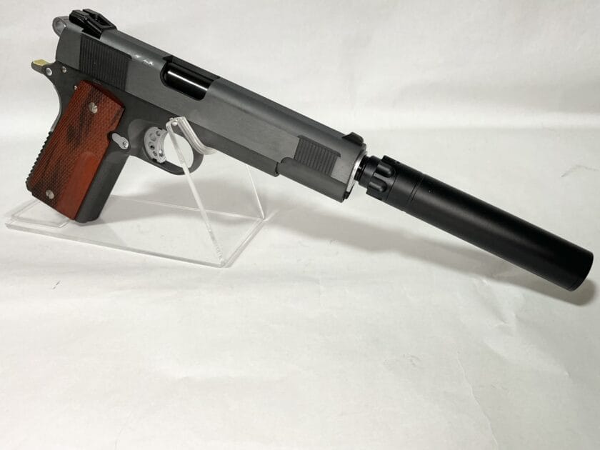 WA ウエスタンアームズ スネークマッチ デルタver M1911 サイレンサー