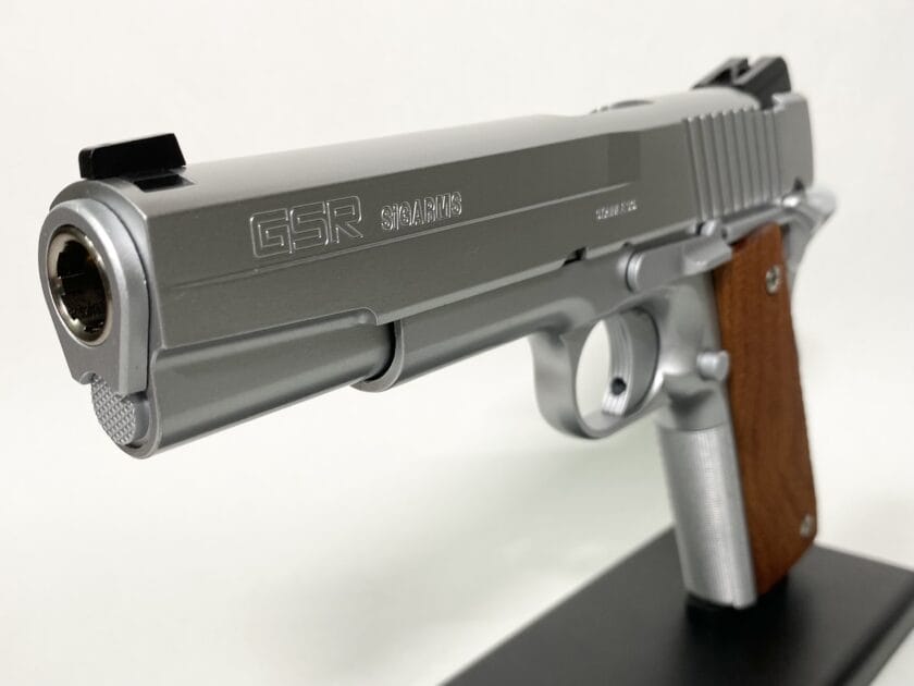 ウエスタンアームズ WA SCW SIG GSR ガスブロ実ウッドグリップ付き