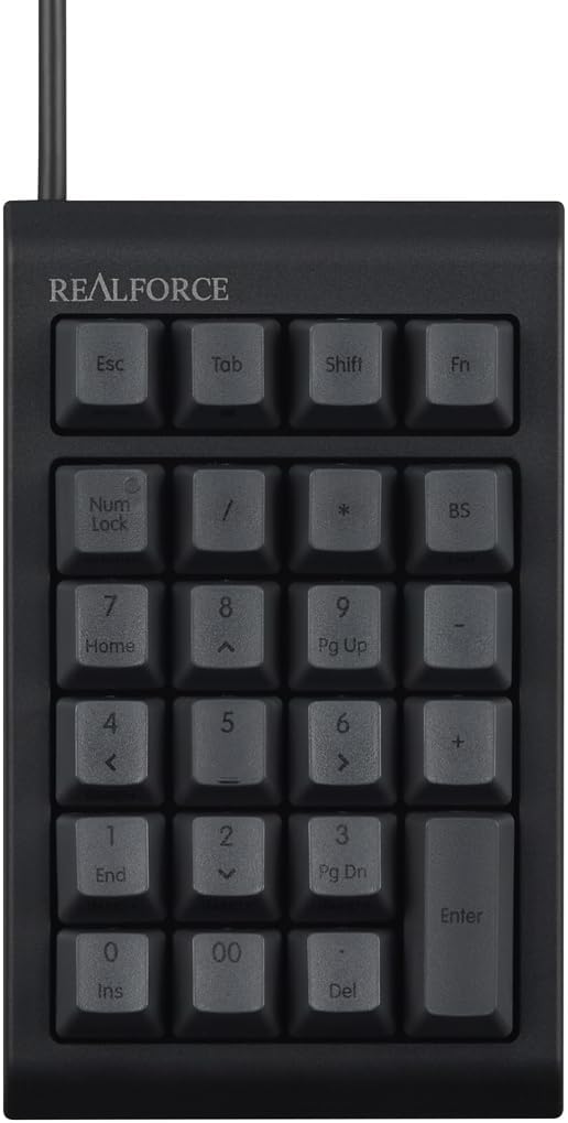 月額2,280円レンタルプラン：東プレ REALFORCE RT1 テンキーボード
