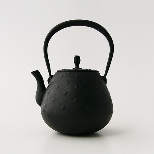 南部鉄器 鉄瓶 / 南部鉄瓶 / 釜定 / 秋の実あられ [ やかん 日本製 ih