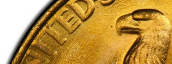 1912年 インディアンヘッド金貨 $2.5 MS 61