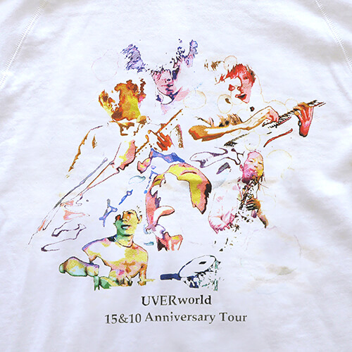 日本武道館限定】Special Zip-Upパーカー (ホワイト)|UVERworld LIVE