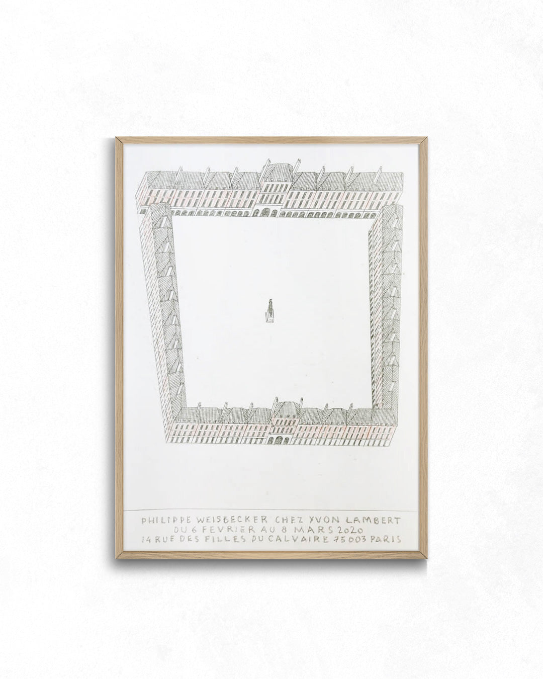 SOLDOUT【フレームセット】exhibition poster 2020ポスター【Philippe