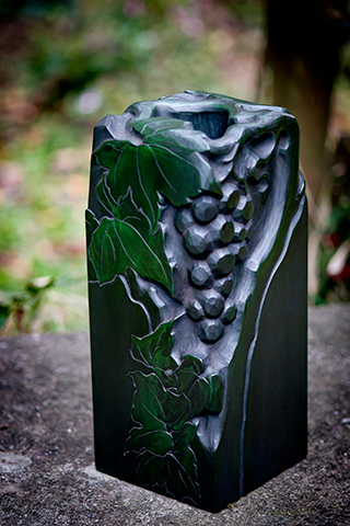 鎌倉彫後藤会長盆