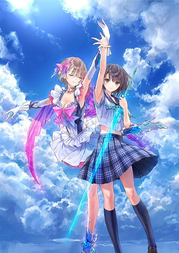 BLUE REFLECTION 幻に舞う少女の剣白井日菜子B2タペストリー