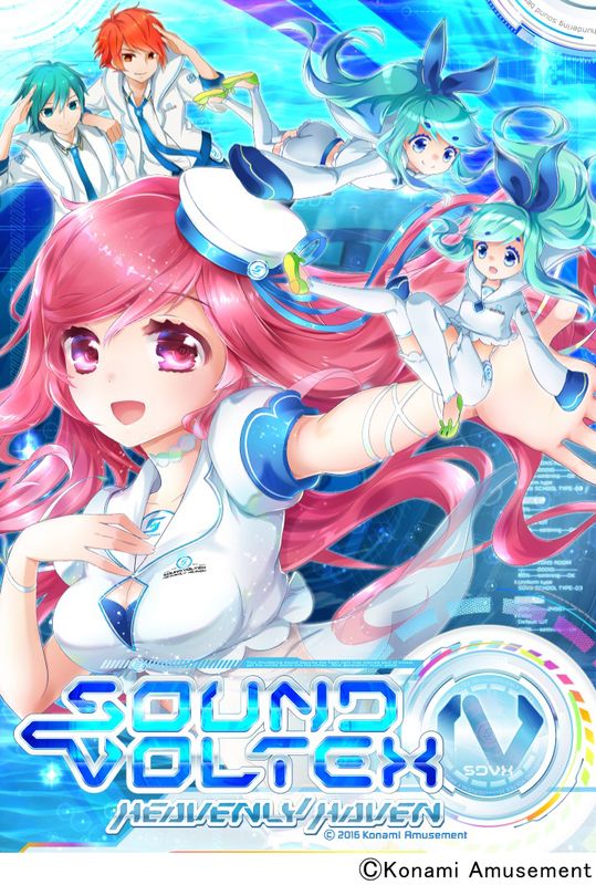 SOUND VOLTEX クリアポスター heavenly haven SOUND VTEX サウンド
