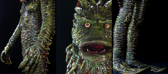 ビリケン商会】 海底原人ラゴン オリジナル彩色ver. 完成品