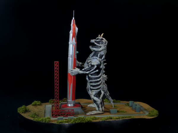 怪獣無法地帯】 TheMonsterGallery11 亡霊怪獣シーボーズ ジオラマ完成品