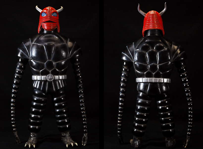 1990年マーミット製 魔神バンダー ソフビ ガレージキット全高約40cm首2