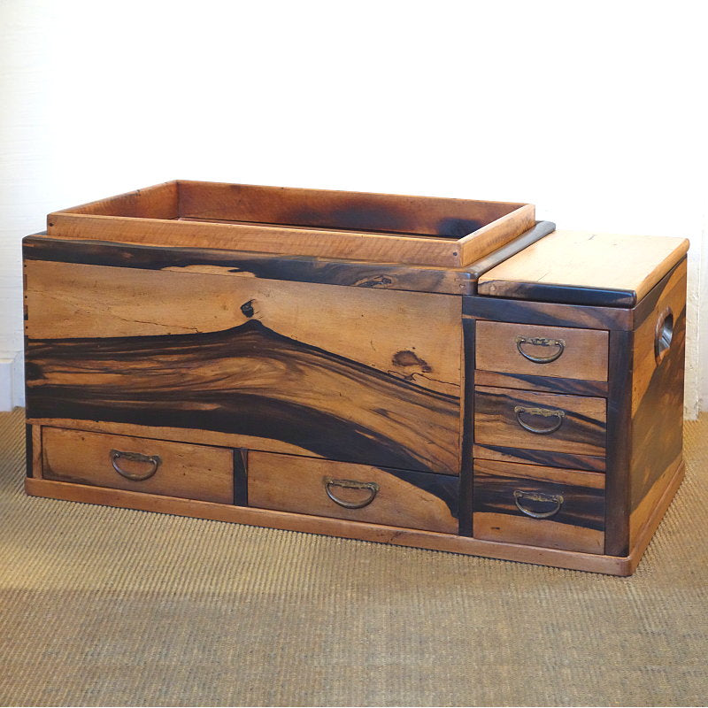 総黒柿特大関東火鉢 KTK316 – 【火鉢専門通販ショップ】火鉢.shop 増田屋