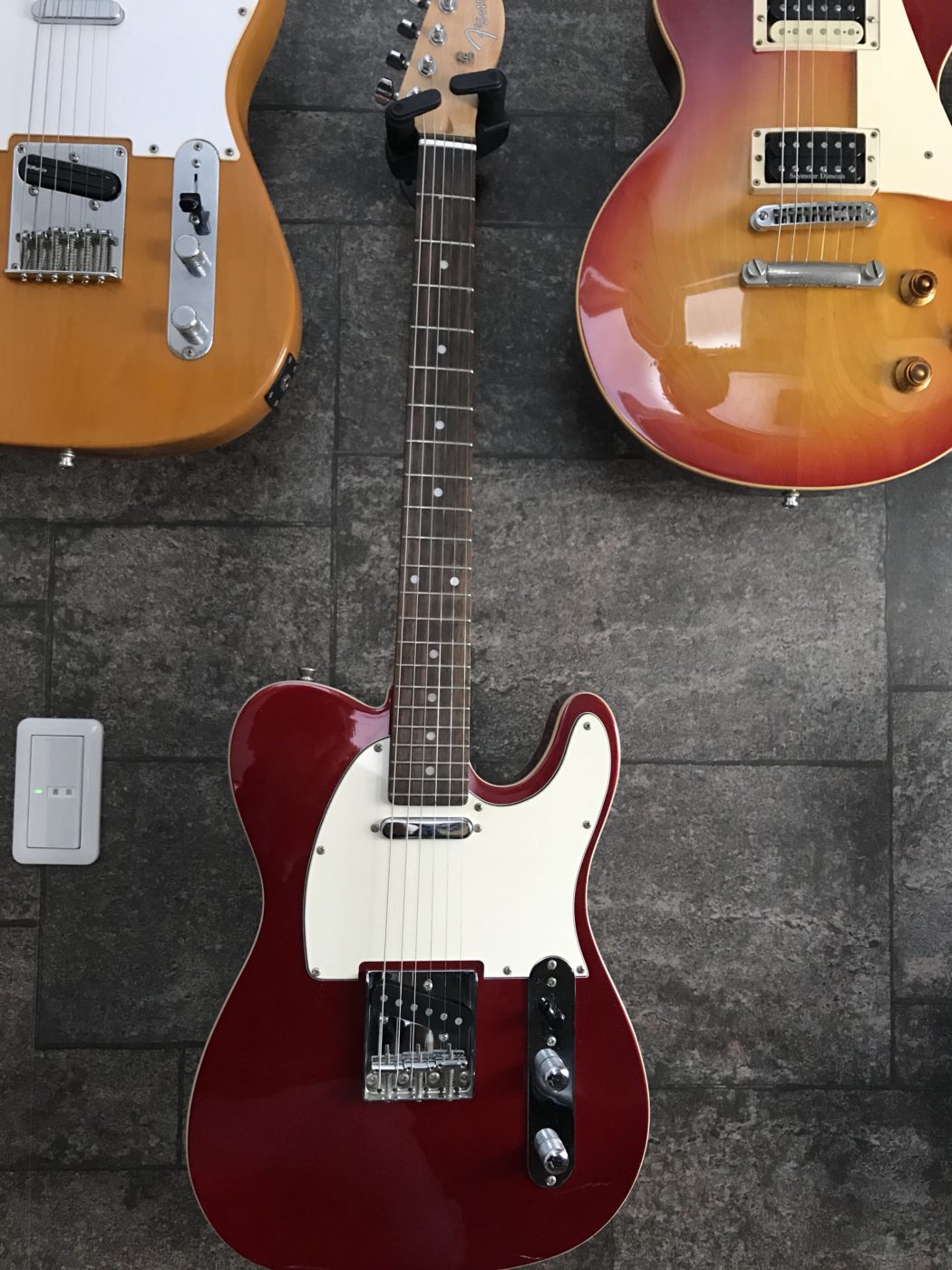 Legend by airpro2 テレキャスター エレキギター レッド Legend by