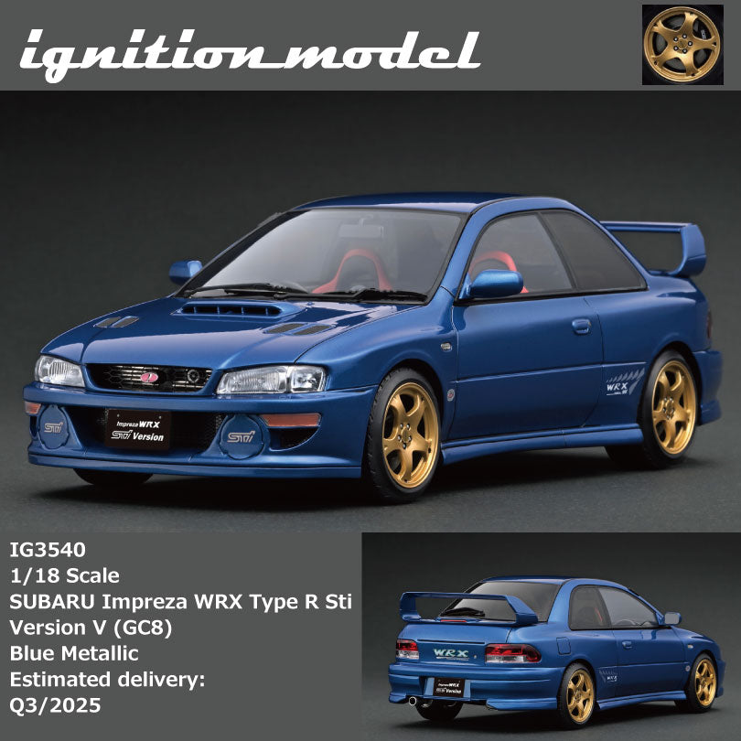 Ignition Model 1:18 SUBARU Impreza WRX Type R Sti Version V (GC8