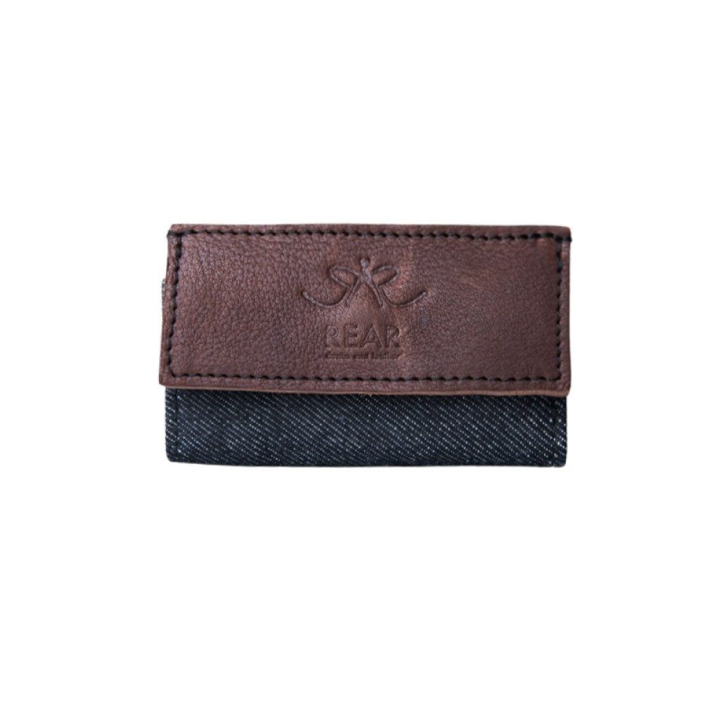 キーケース デニム 小さめ 岡山デニム Hallelujah