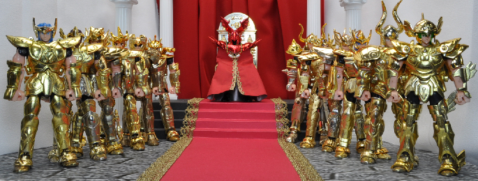 バンダイ 聖闘士星矢 フィギュア4体セット聖闘士聖衣大