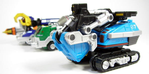 轟轟合体シリーズ02 ゴーゴーショベル