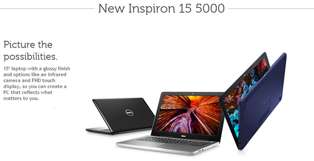 Dell Inspiron 5567 (Black,Gray) 15.6-inch HD 7th Gen. Core i3