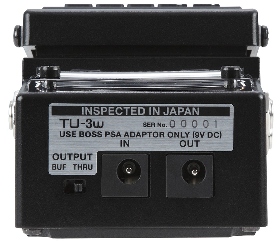 新製品情報】話題のBOSS「技チューナー」こと「TU-3W」の発売日が遂に