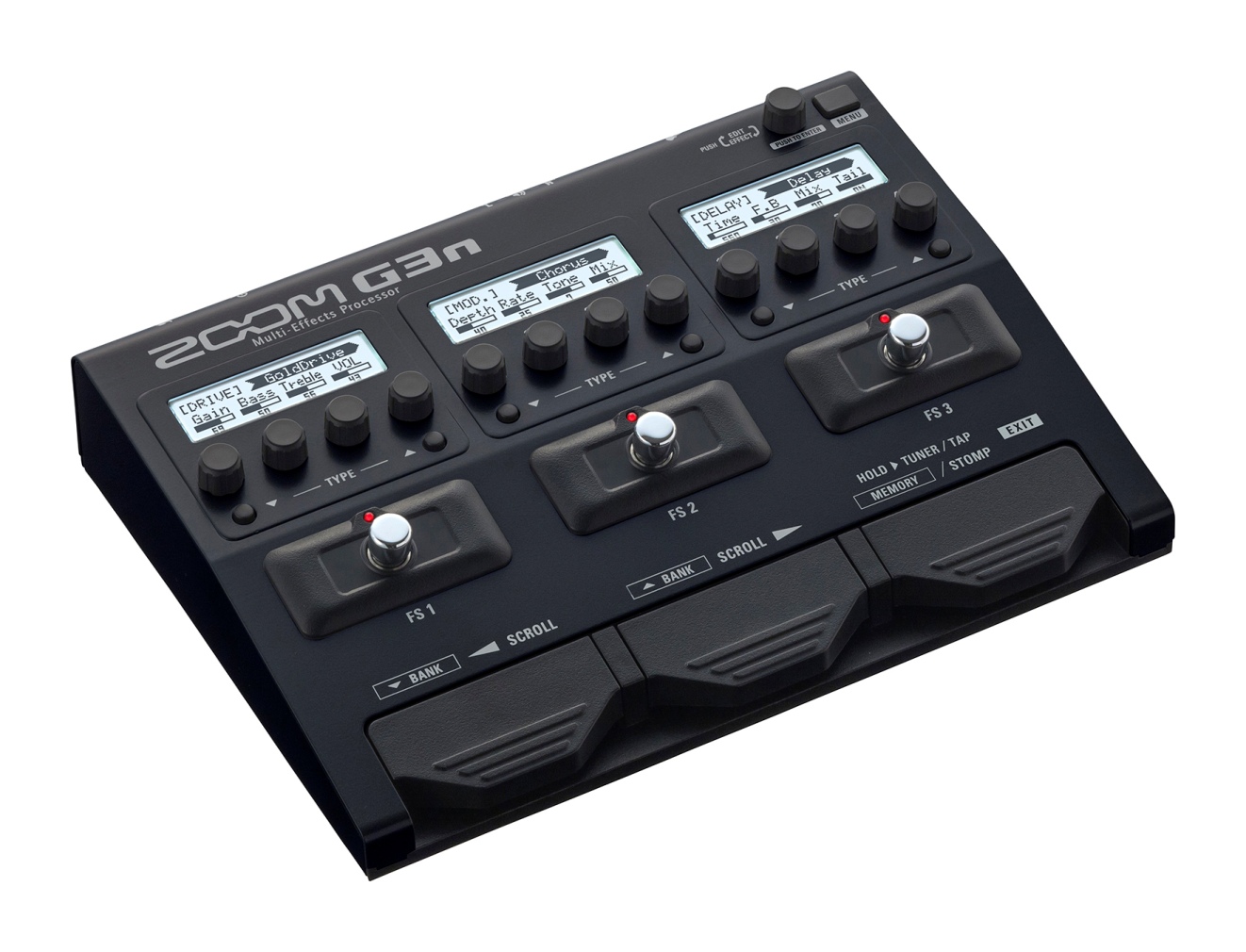 新製品情報】ZOOMギターマルチエフェクト・ペダル「G3」がリニューアル