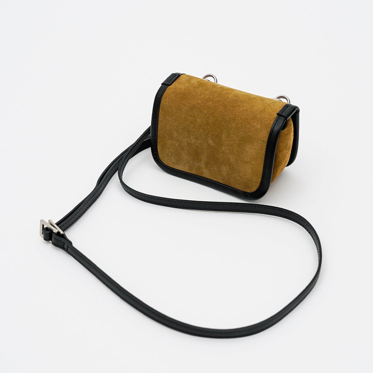 MICHELLE CAMERA ERRAND POUCH / MOSSA LDN｜スエード素材の2WAYポーチ