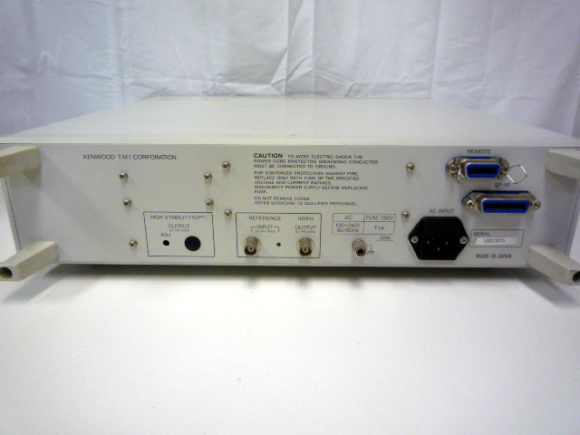 TEXIO/KENWOOD 標準信号発生器 SG-7130 TEXIO/KENWOOD 標準信号発生器