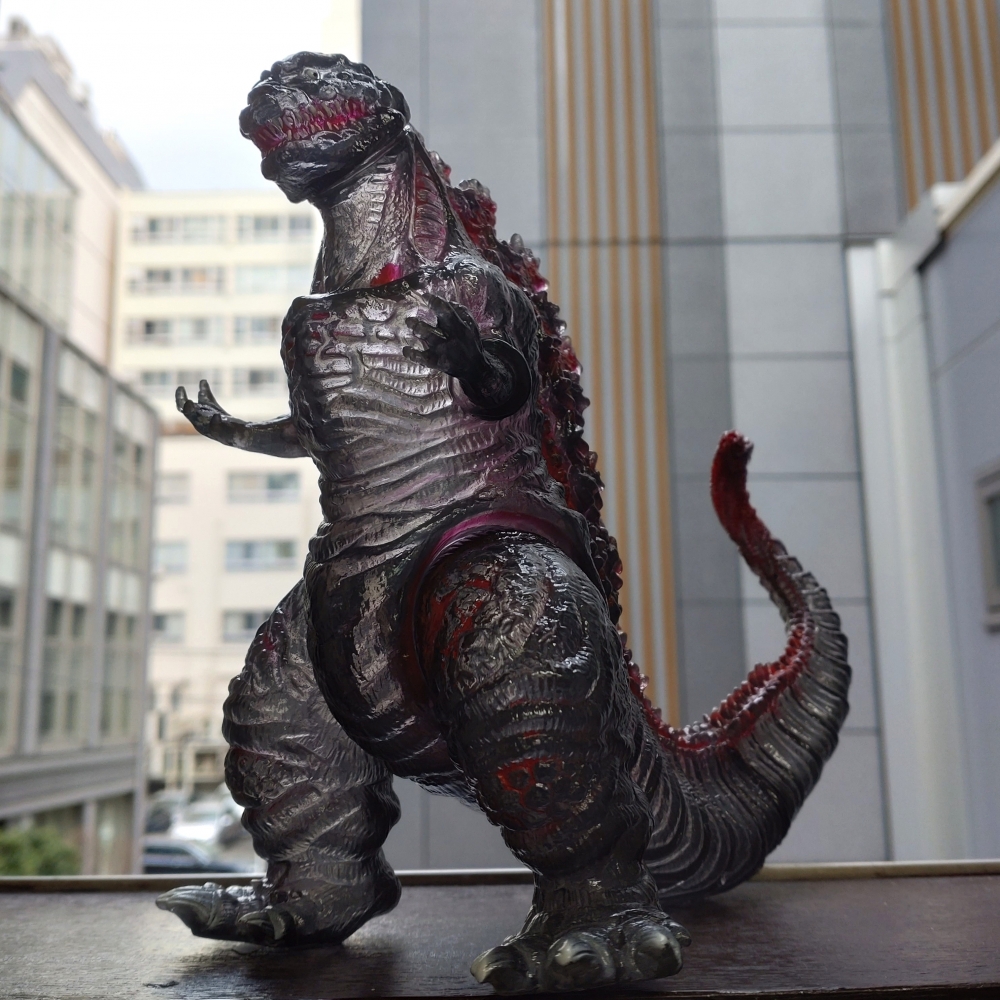 one up シン・ゴジラ 第四形態 覚醒 クリアブラック成形2016