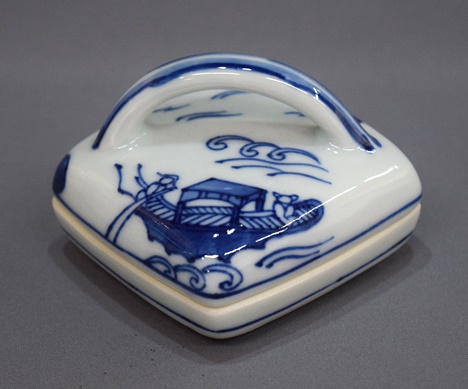 真葛焼 宮川香斎 染付隅田川香合 | 茶道具 小西康のぶろぐ