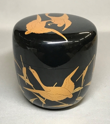 駒沢徹 二季鳥蒔絵 大棗 鵬雲斎宗匠 | 茶道具 小西康のぶろぐ