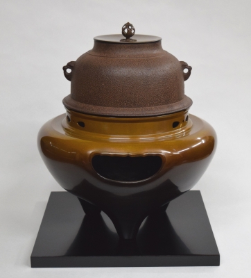 唐銅朝鮮風炉、真形釡添 | 茶道具 小西康のぶろぐ