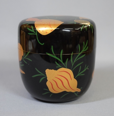 平安 北村葵春 海松貝蒔絵大棗 尋牛斎 | 茶道具 小西康のぶろぐ