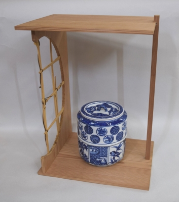 淡々斎好 溜精棚 萩井好斎 | 茶道具 小西康のぶろぐ