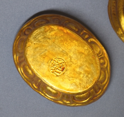 R725 香合 『中村翠嵐造』『交趾白檀』『花喰鳥香合』 共箱 茶道具