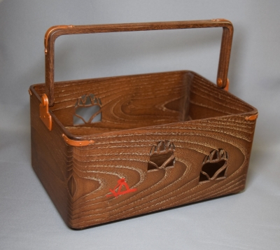 鵬雲斎宗匠好 桐透 桑手付莨盆 萩井好斎 | 茶道具 小西康のぶろぐ