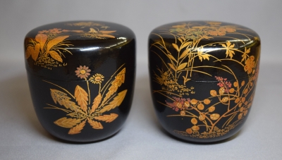 岡本漆専堂 春蒔絵 秋蒔絵 大棗 即中斎 | 茶道具 小西康のぶろぐ