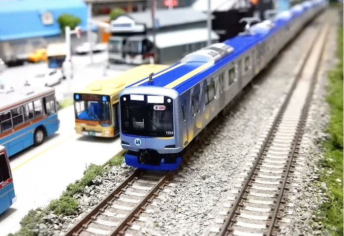 Nゲージ鉄道模型】＜入線報告＞KATO 横浜高速鉄道Y500系 8両が入線致し