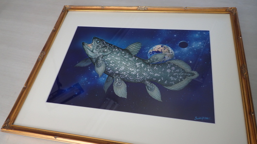 37年の経過を得て、再びのシーラカンス イラストが完成 ！ | SUSUMU