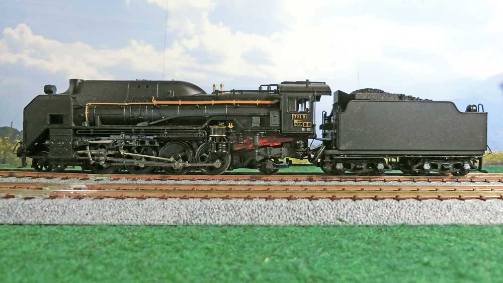 HO（16番）】天賞堂のD51形半流線形の71001と71036の新旧モデルの比較