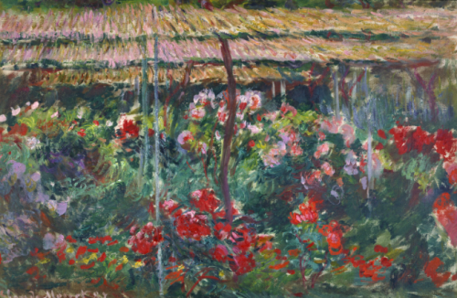 モネの終の住処「シヴェルニーの庭」を描いた作品 | アート名画館 公式