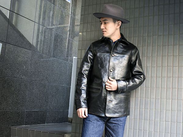 Joe McCoy ホースハイド レザージャケットサイズM サイズ38 サイズL 男