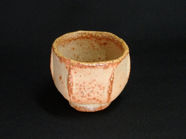 陶芸家 作家物 森陶岳 グイノミ 備前 ぐい呑 酒器 酒杯 陶芸家 作家物