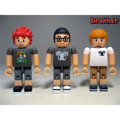 Hi-STANDARD ハイスタ brokker フィギュアセット Hi-STANDARD