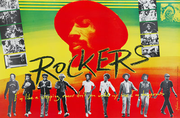 激レア！！Rockers（ロッカーズ）オフィシャルポスター/レゲエ 映画 激