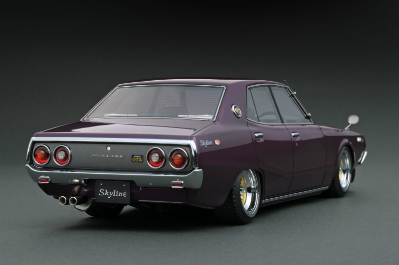 イグニッションモデル ケンメリ4ドアGT-X 1/18グリーン ig0971