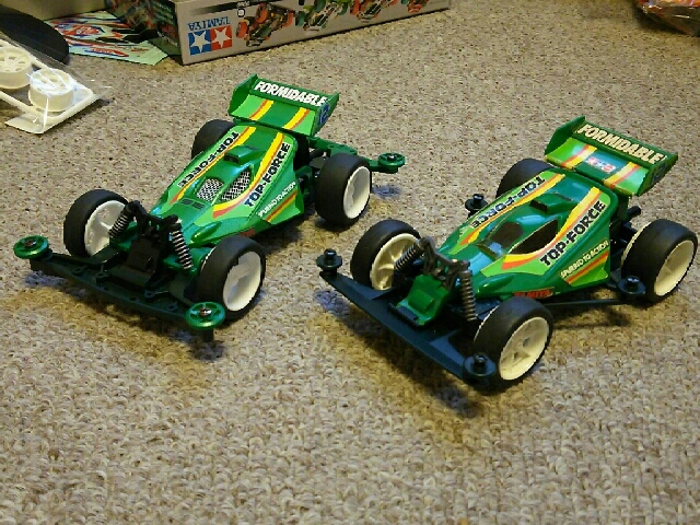 ミニ四駆top forceトップフォースエボリューションjr 開封済み未組立