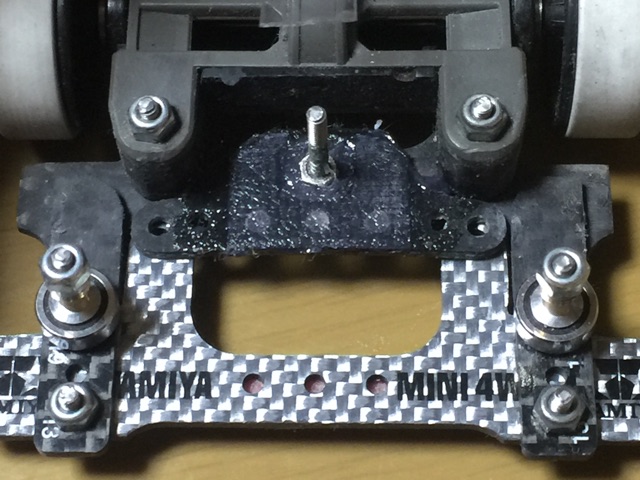 ⑥ ミニ四駆 ボールリンクマスダンパー(スクエア/カーボンプレート6つ