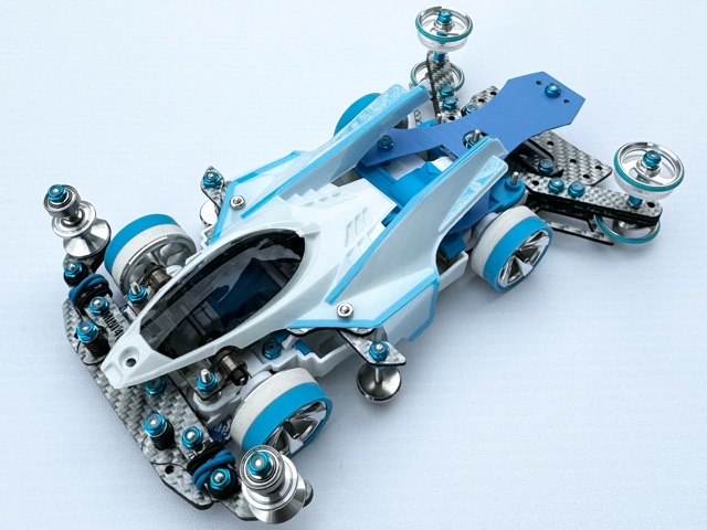 ミニ四駆 完成品 FMAカスタムマシン サンダーショットjr ミニ四駆 完成品