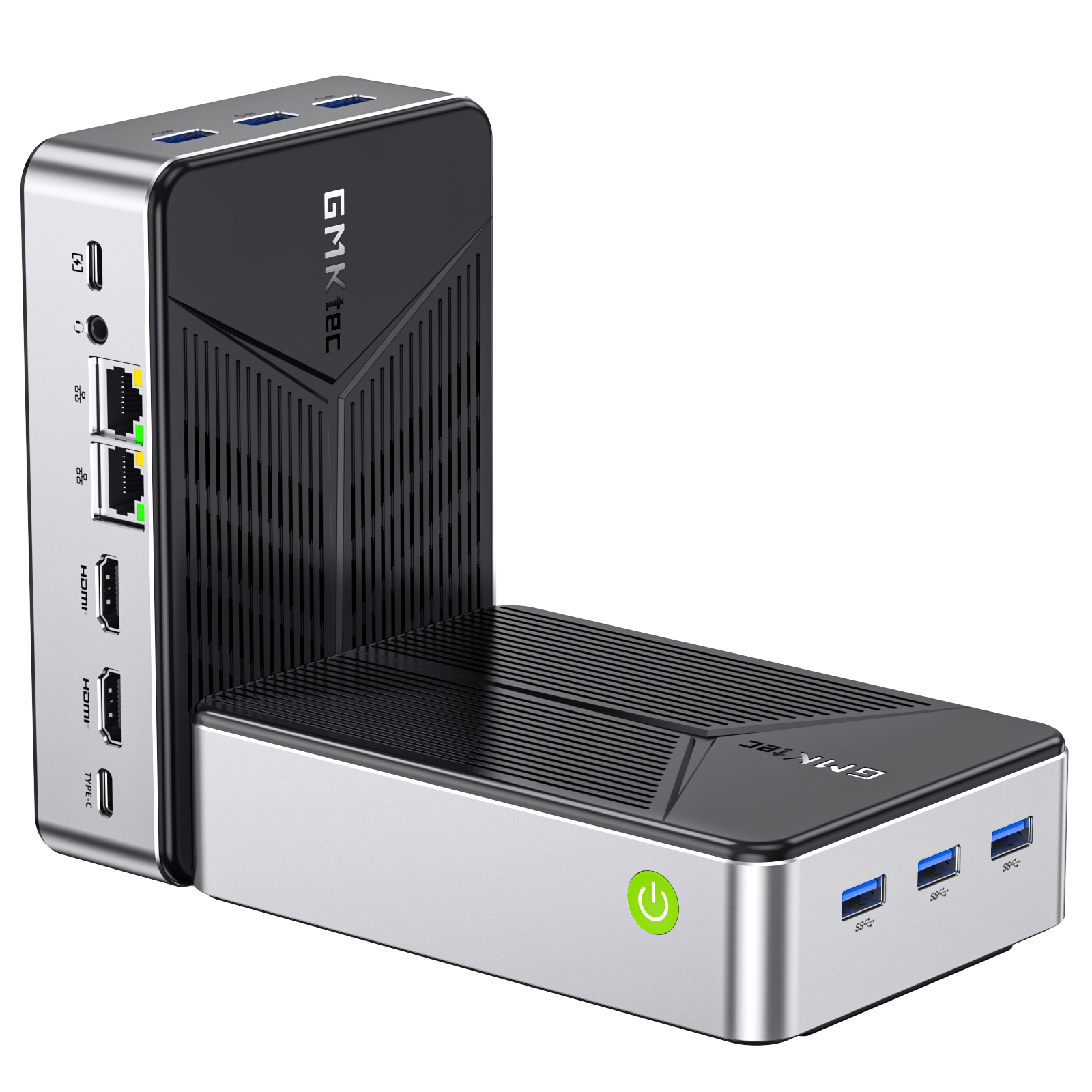 GMKtec Intel Twin Lake N150 Dual-system 4-bay NAS Mini PC