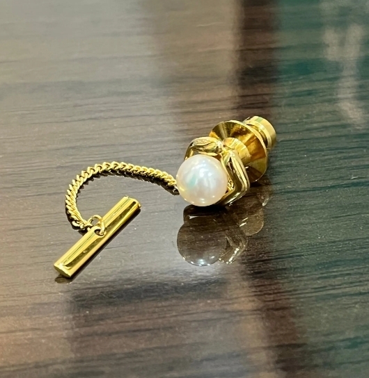 k18ネクタイピン k18 金 K18 刻印入り ネクタイピン メンズ K18