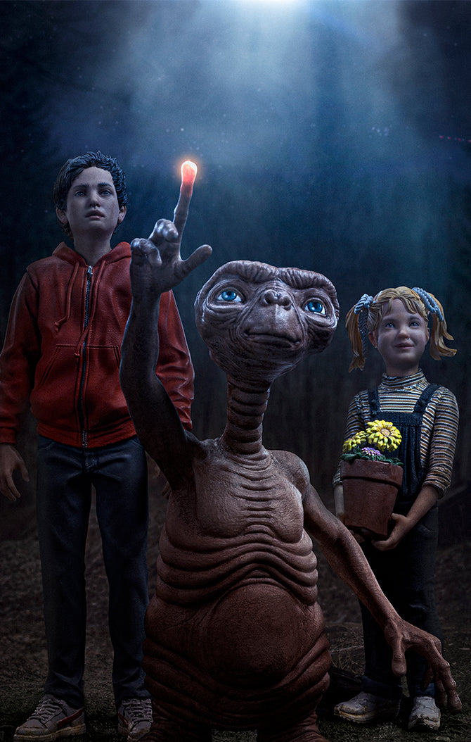 E.T. Elliot and Gertie Deluxe - E.T. The Extra-Terrestrial - Art
