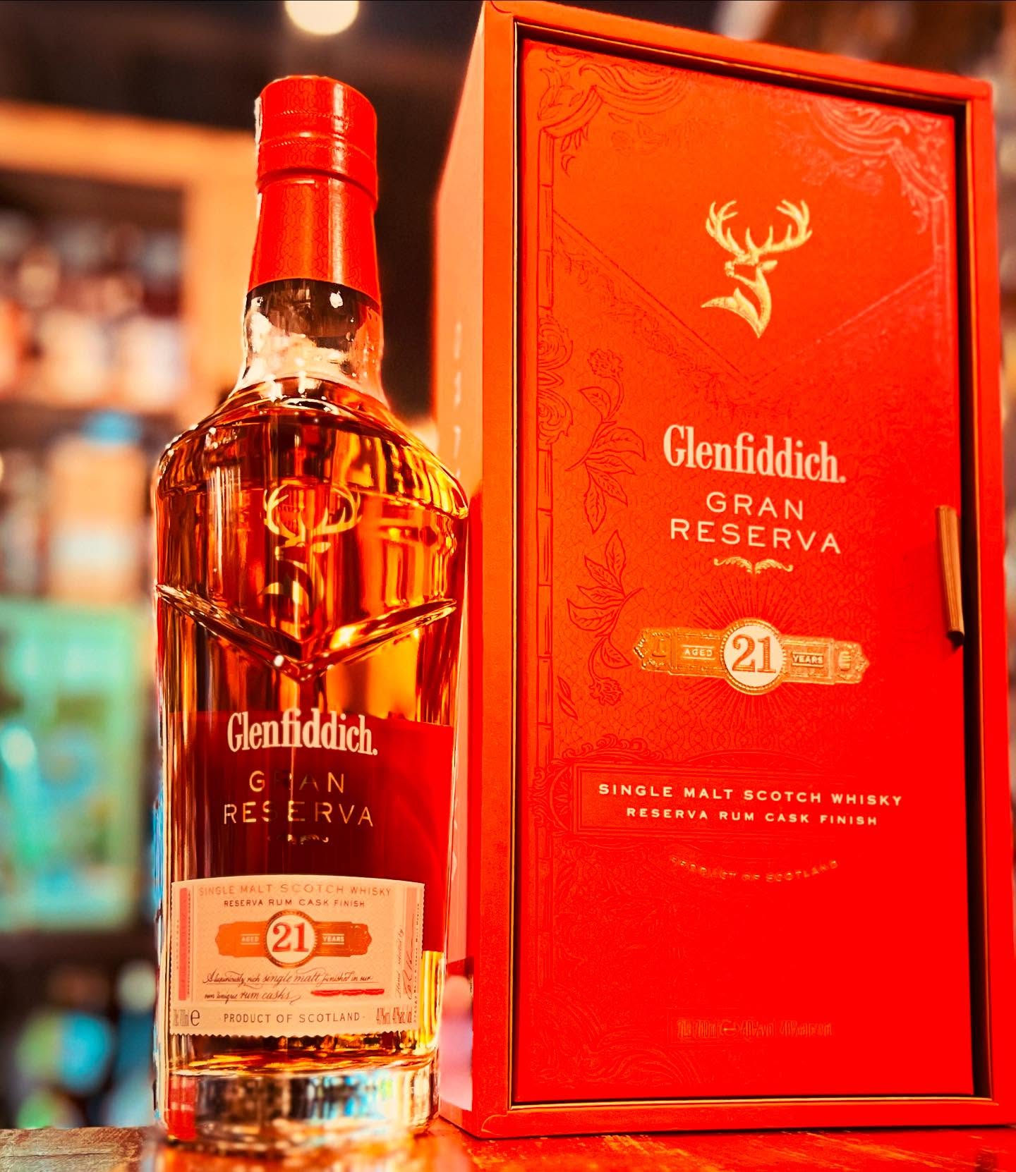 Glenfiddich 21年 ピュアモルトスコッチウイスキー 陶器ボトル