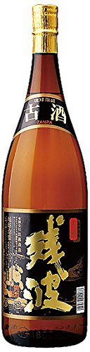 泡盛 （有）比嘉酒造 43度残波 古酒 泡盛 1.8L 1800ml×1本
